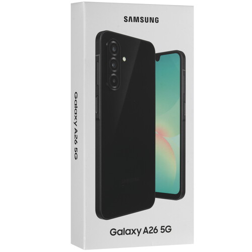 Купить 6.7" Смартфон Samsung Galaxy A26 256 ГБ черный  5620548. Характеристики, отзывы и цены в Донецке