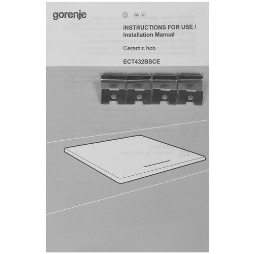Купить Электрическая варочная поверхность Gorenje ECT432BSCE  9272766. Характеристики, отзывы и цены в Донецке