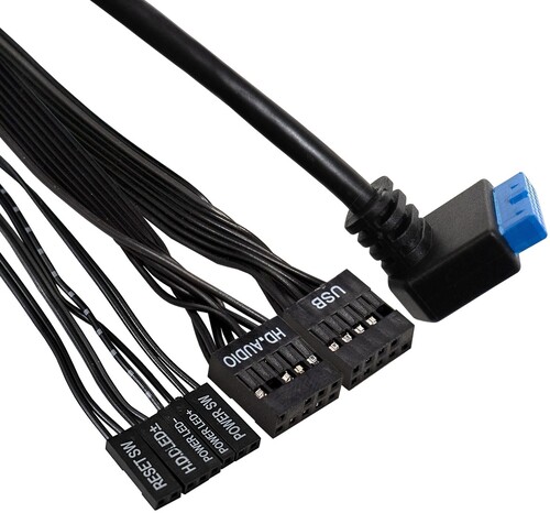 Купить Корпус ExeGate FL-102-TPS300 [EX294019RUS] черный  9101557. Характеристики, отзывы и цены в Донецке