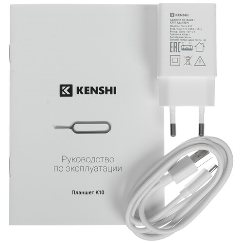 Купить 10.36" Планшет KENSHI K10 LTE 64 ГБ синий + чехол  9018653. Характеристики, отзывы и цены в Донецке