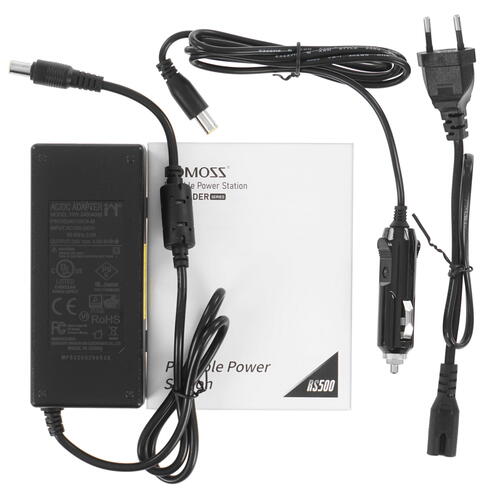 Купить Портативная зарядная станция Romoss RS500 черный  5407607. Характеристики, отзывы и цены в Донецке
