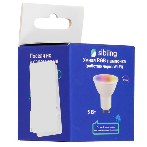 Купить Умная светодиодная лампа Sibling Powerlite-L  5490279. Характеристики, отзывы и цены в Донецке