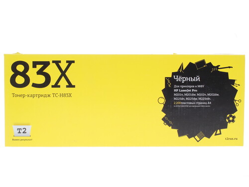 Купить Картридж лазерный T2 TC-H83X черный  7939616. Характеристики, отзывы и цены в Донецке