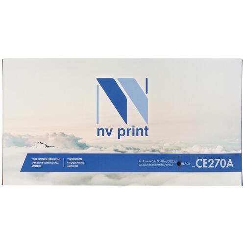 Купить Картридж лазерный NV Print CE270A черный  7974014. Характеристики, отзывы и цены в Донецке