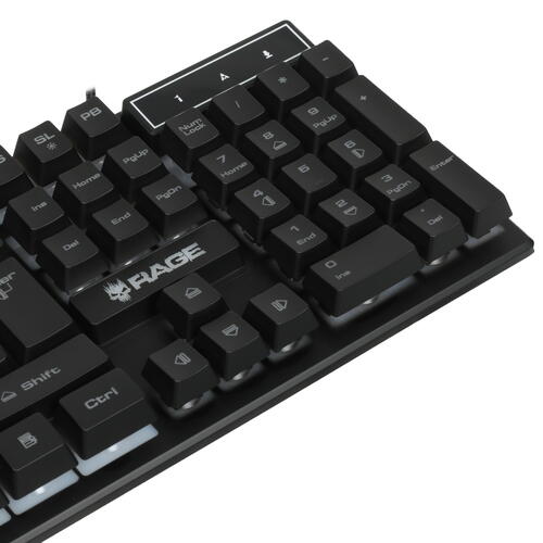 Купить Клавиатура+мышь  проводная  Aceline GS Rage 100 черный  5427585. Характеристики, отзывы и цены в Донецке
