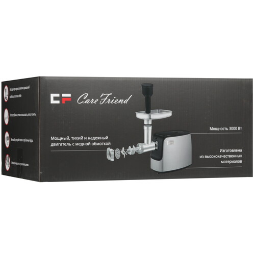 Купить Мясорубка электрическая CF CF-MG2301SB серебристый  9303984. Характеристики, отзывы и цены в Донецке