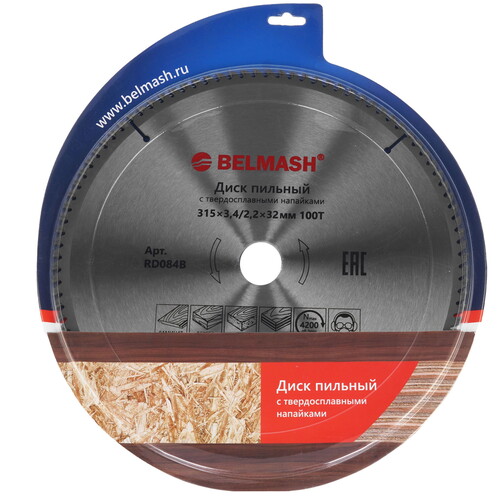 Купить Диск пильный BELMASH RD084B  9153334. Характеристики, отзывы и цены в Донецке