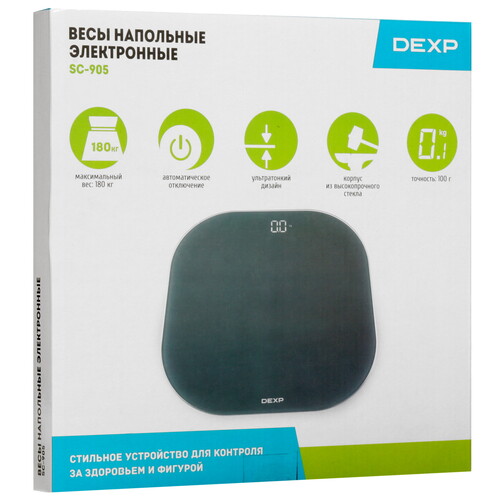 Купить Весы DEXP SC-905 серый  9051909. Характеристики, отзывы и цены в Донецке