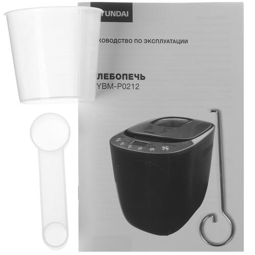 Купить Хлебопечь Hyundai HYBM-P0212 черный  8189134. Характеристики, отзывы и цены в Донецке