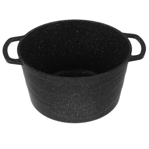 Купить Кастрюля НМП Neva Granite NG6650 5 л 25.2 см черный  9149675. Характеристики, отзывы и цены в Донецке