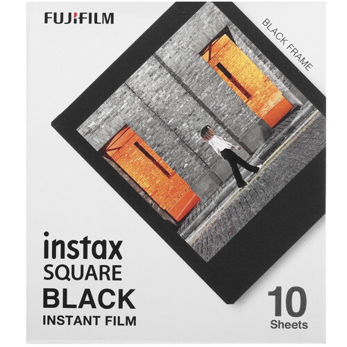 Купить Картридж для моментальной печати FujiFilm Instax Square Black Frame  5632732. Характеристики, отзывы и цены в Донецке
