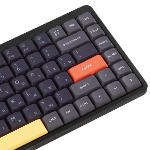 Купить Клавиатура проводная + беспроводная Nuphy AIR75v2  9192141. Характеристики, отзывы и цены в Донецке