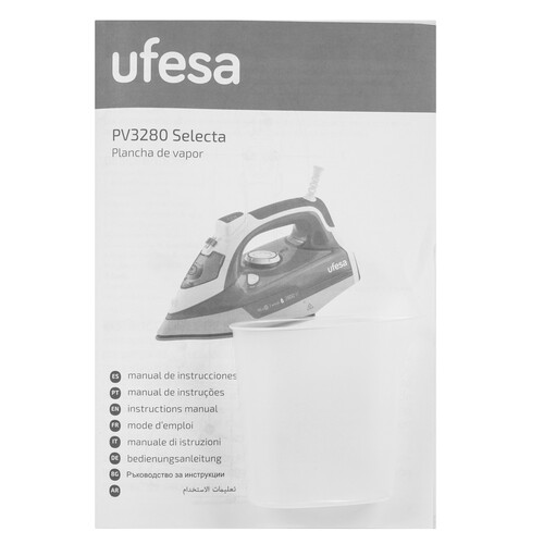 Купить Утюг UFESA Selecta PV3280 синий  9140843. Характеристики, отзывы и цены в Донецке
