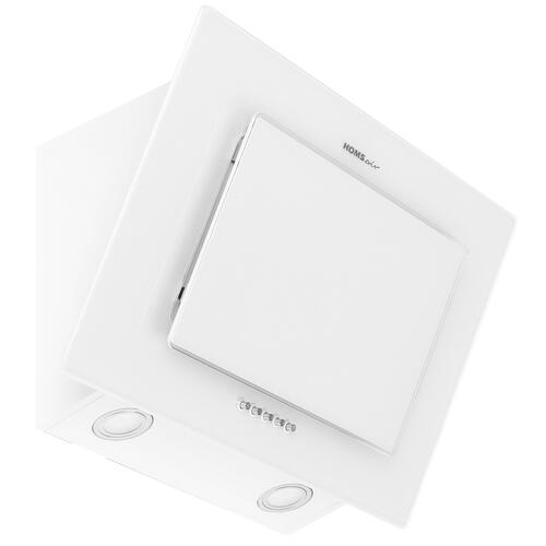 Купить Вытяжка наклонная HOMSair ELF PUSH 60 белый/белый  8160076. Характеристики, отзывы и цены в Донецке