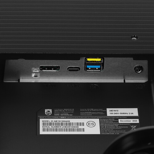 Купить 23.8" Монитор Philips 24E1N1300A черный  5462308. Характеристики, отзывы и цены в Донецке