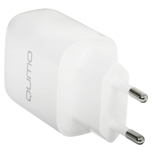 Купить Сетевое зарядное устройство Qumo Energy Light PD белый  5616888. Характеристики, отзывы и цены в Донецке
