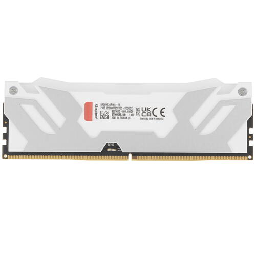 Купить Оперативная память Kingston Fury Renegade White RGB [KF580C38RWA-16] 16 ГБ  5436387. Характеристики, отзывы и цены в Донецке