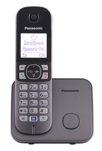 Купить Телефон беспроводной (DECT) Panasonic KX-TG6811RUM  0168971. Характеристики, отзывы и цены в Донецке