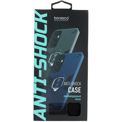 Купить Накладка  BoraSCO Anti-Shok Case для HONOR X9c черный  5609548. Характеристики, отзывы и цены в Донецке