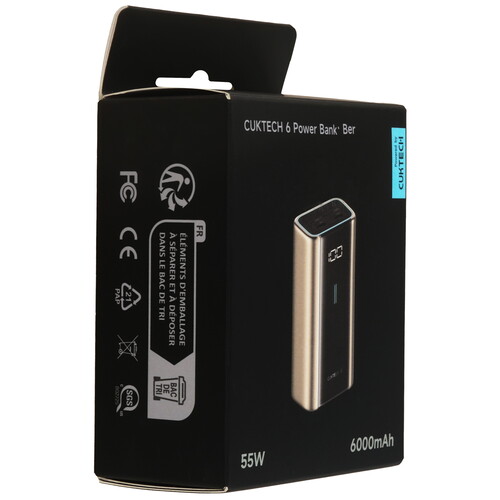 Купить Портативный аккумулятор CUKTECH PB060 золотистый  5603558. Характеристики, отзывы и цены в Донецке