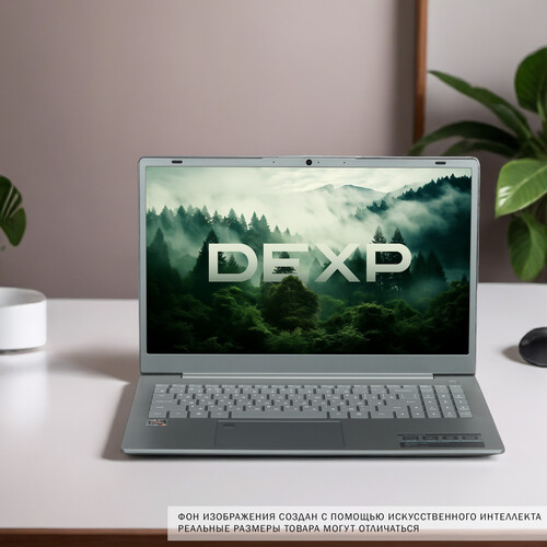 Купить 15.6" Ноутбук DEXP Atlas серый  9197815. Характеристики, отзывы и цены в Донецке