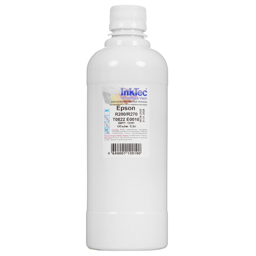 Купить Чернила  InkTec E0010 голубой  5602087. Характеристики, отзывы и цены в Донецке