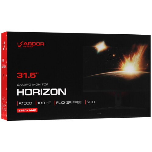 Купить 31.5" Монитор ARDOR GAMING HORIZON AQ32H3 черный  9205650. Характеристики, отзывы и цены в Донецке