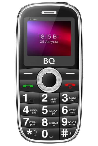 Купить Сотовый телефон BQ 1867 Blues черный/серебристый  9111932. Характеристики, отзывы и цены в Донецке