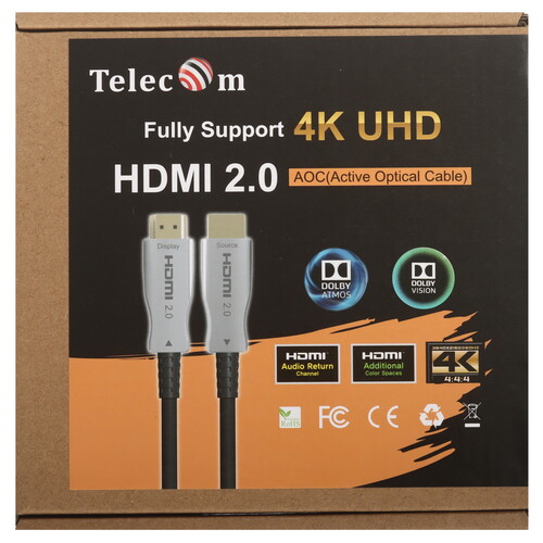 Купить Кабель однонаправленный Telecom HDMI - HDMI, 15 м  5471760. Характеристики, отзывы и цены в Донецке