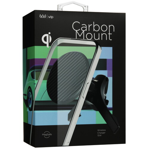 Купить Держатель автомобильный VLP Carbon Mount черный  5466321. Характеристики, отзывы и цены в Донецке