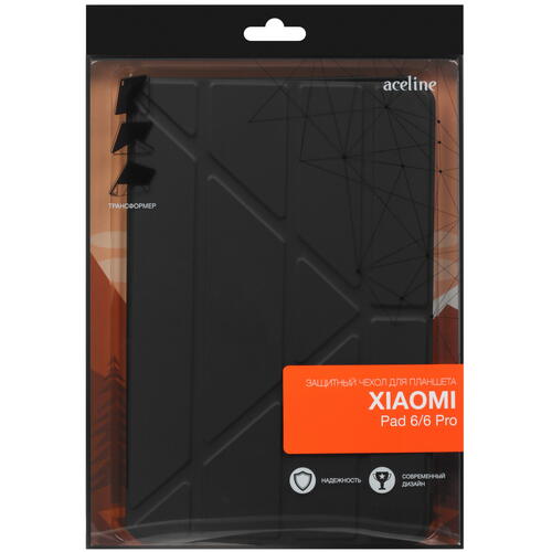 Купить Чехол-книжка Aceline Origami для Xiaomi Pad 6/ 6 Pro черный  5427170. Характеристики, отзывы и цены в Донецке