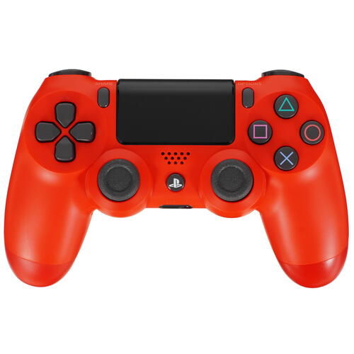 Купить Геймпад беспроводной PlayStation DualShock 4 (Ver.2) красный  5044050. Характеристики, отзывы и цены в Донецке