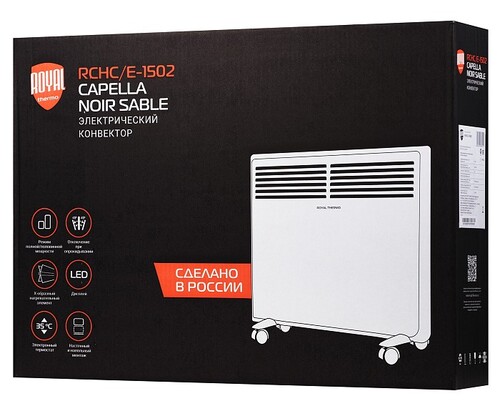 Купить Конвектор Royal Thermo Capella RCHC/E-1502  9310991. Характеристики, отзывы и цены в Донецке