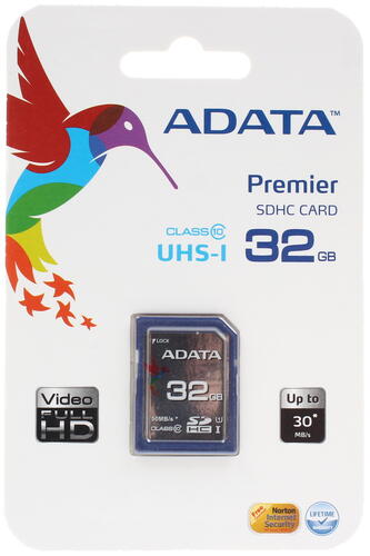 Купить Карта памяти ADATA SDHC 32 ГБ [ASDH32GUICL10-R]  1137043. Характеристики, отзывы и цены в Донецке