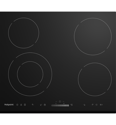 Купить Электрическая варочная поверхность Hotpoint HR 6T2 B S  9106636. Характеристики, отзывы и цены в Донецке