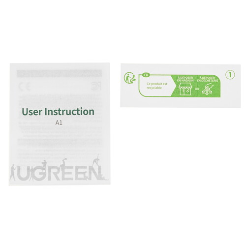 Купить Кабель   Ugreen jack 3.5 мм - jack 3.5 мм черный  9147607. Характеристики, отзывы и цены в Донецке