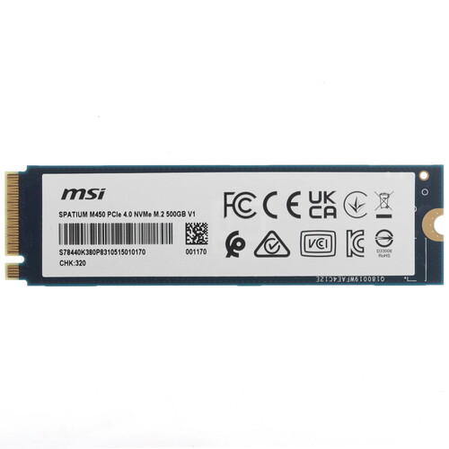 Купить 500 ГБ M.2 NVMe накопитель MSI SPATIUM M450 V1  5627099. Характеристики, отзывы и цены в Донецке
