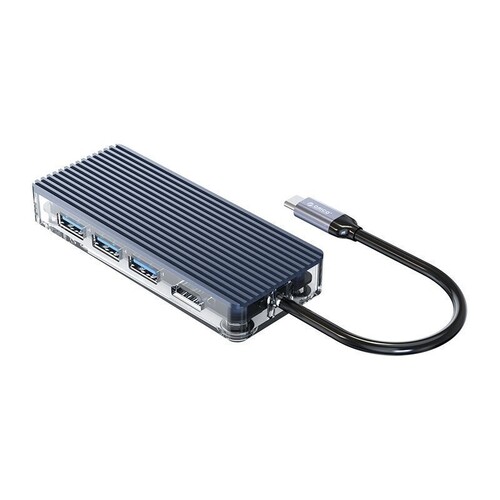 Купить Док-станция Orico WB-6RJ серый  5471037. Характеристики, отзывы и цены в Донецке