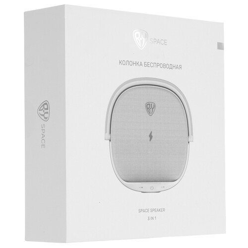 Купить Портативная колонка BY Space Speaker, белый  9201307. Характеристики, отзывы и цены в Донецке