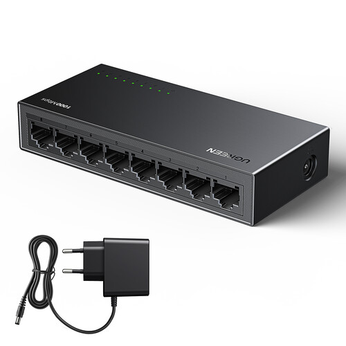 Купить Коммутатор UGREEN CM834  9245400. Характеристики, отзывы и цены в Донецке