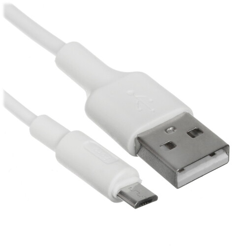 Купить Кабель круглый Hoco micro USB - USB 2.0 Type-A белый 1 м  5470817. Характеристики, отзывы и цены в Донецке