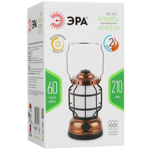 Купить Фонарь ЭРА Факел KB-801  5051503. Характеристики, отзывы и цены в Донецке