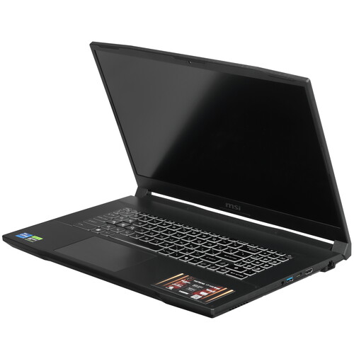 Купить 17.3" Ноутбук MSI Katana 17 HX B14WGK-053XRU черный  5629067. Характеристики, отзывы и цены в Донецке