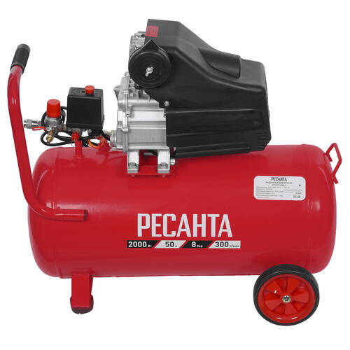 Купить Компрессор поршневой масляный Ресанта КП-50/300М  9944762. Характеристики, отзывы и цены в Донецке
