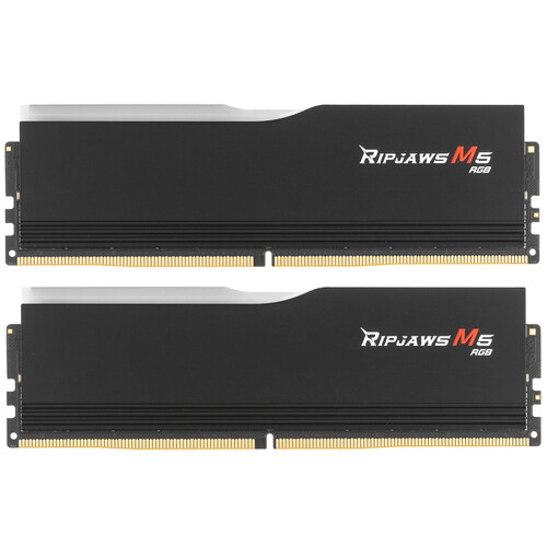 Купить Оперативная память G.Skill Ripjaws M5 RGB [F5-6400J3239F48GX2-RM5RK] 96 ГБ  9146469. Характеристики, отзывы и цены в Донецке