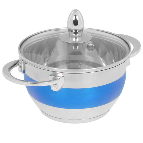 Купить Кастрюля Rainstahl RS\CS 1818-16 1.8 л 16 см синий  9151783. Характеристики, отзывы и цены в Донецке