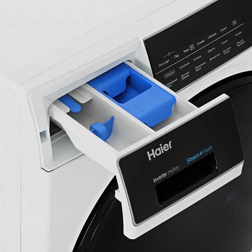 Купить Стирально-сушильная машина Haier HWD80-BP14959A белый  5427636. Характеристики, отзывы и цены в Донецке