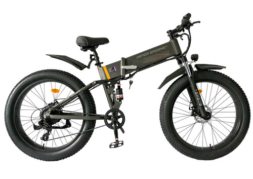 Купить Электровелосипед HIPER ENGINE FAT BX670 серый  5490014. Характеристики, отзывы и цены в Донецке
