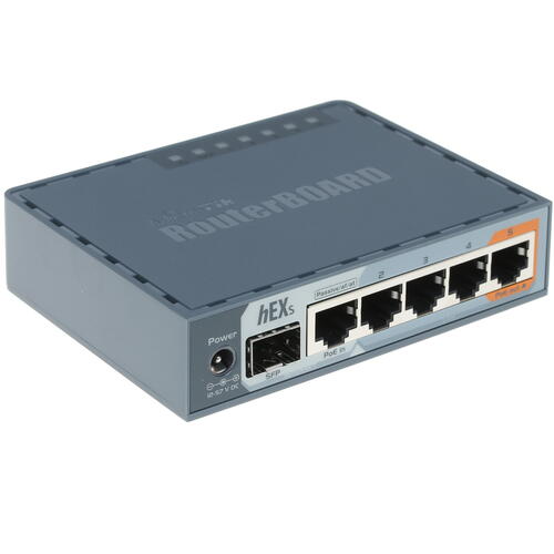Купить Маршрутизатор Mikrotik hEX S  1256927. Характеристики, отзывы и цены в Донецке