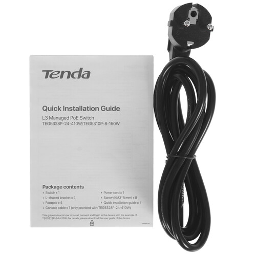 Купить Коммутатор Tenda TEG5310P-8-150W  9253490. Характеристики, отзывы и цены в Донецке